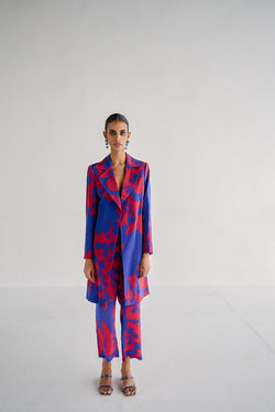 BLUE TRENCH COORD - Esha Arora