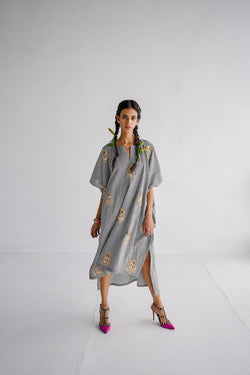 CHECK KAFTAN - Esha Arora